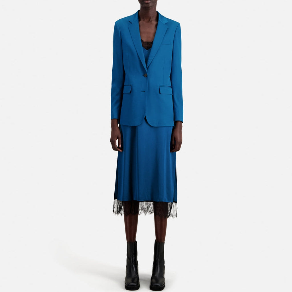 The Kooples - Veste De Costume - Bleu - Femme