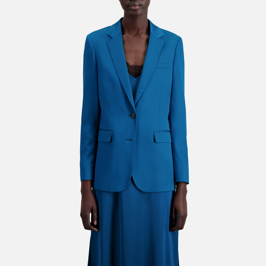 The Kooples - Veste De Costume - Bleu - Femme