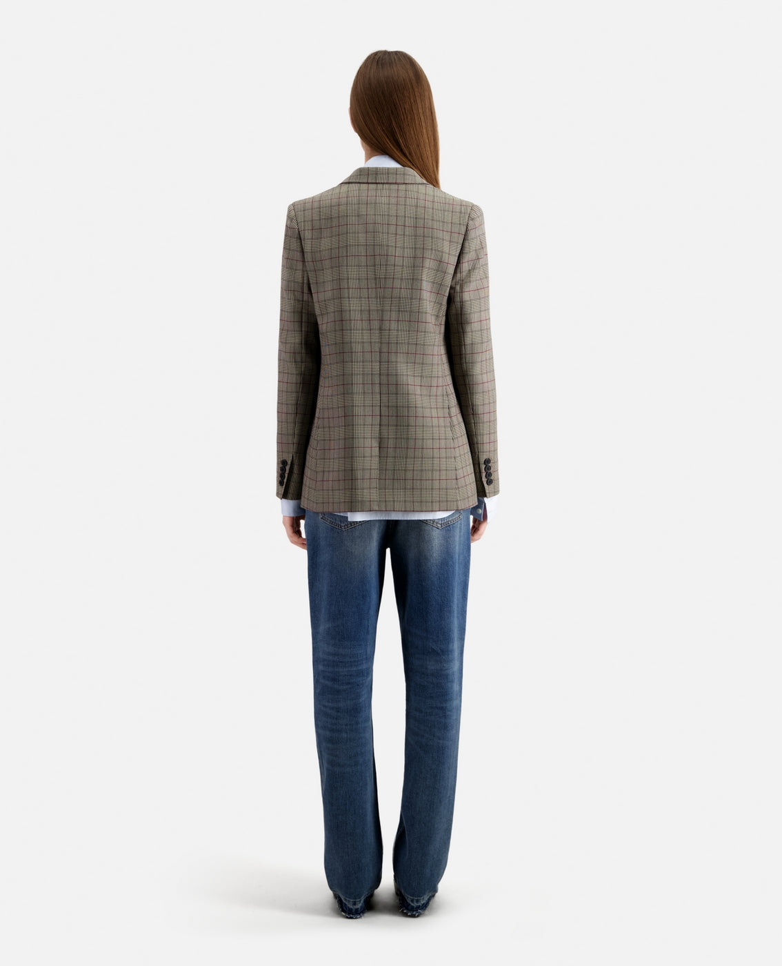 The Kooples - Veste En Laine - Ecru Et Noir - Femme