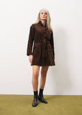 Robe Cloelia - Marron Glace