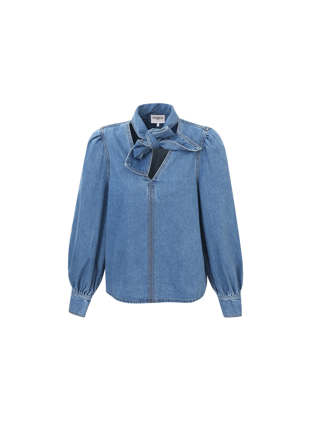 Abelone Blouse - Denim Blue