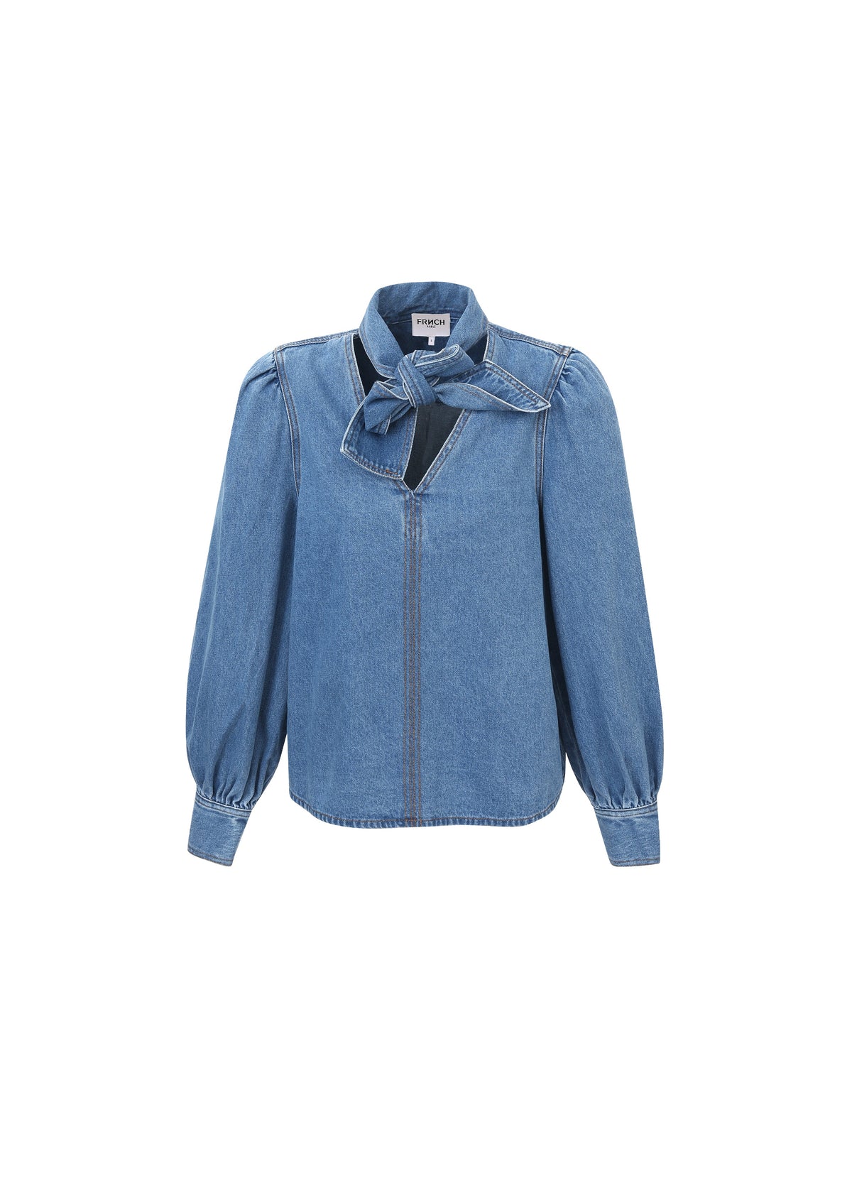 Abelone Blouse - Denim Blue