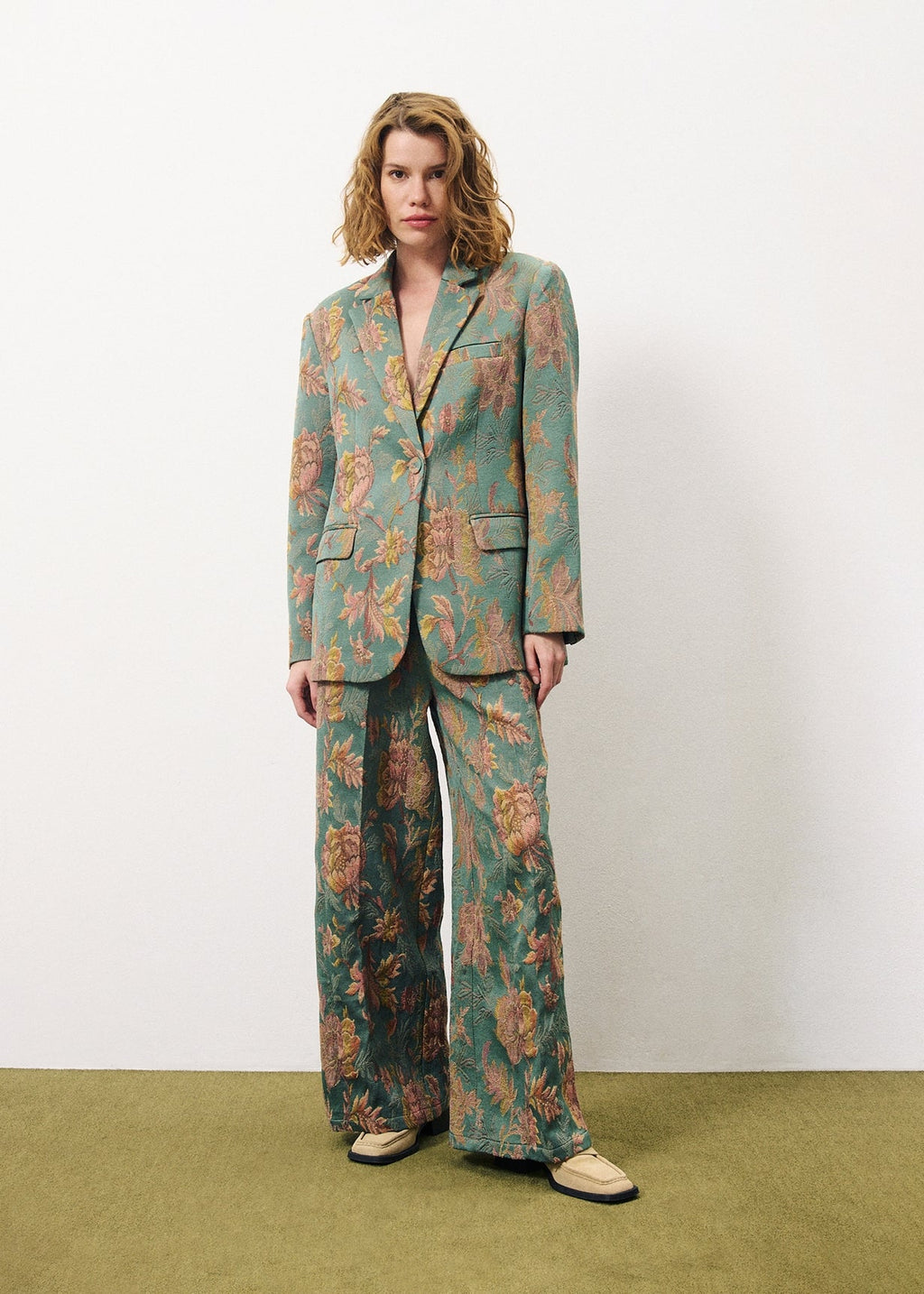 Pantaloni Paverdy - Verde
