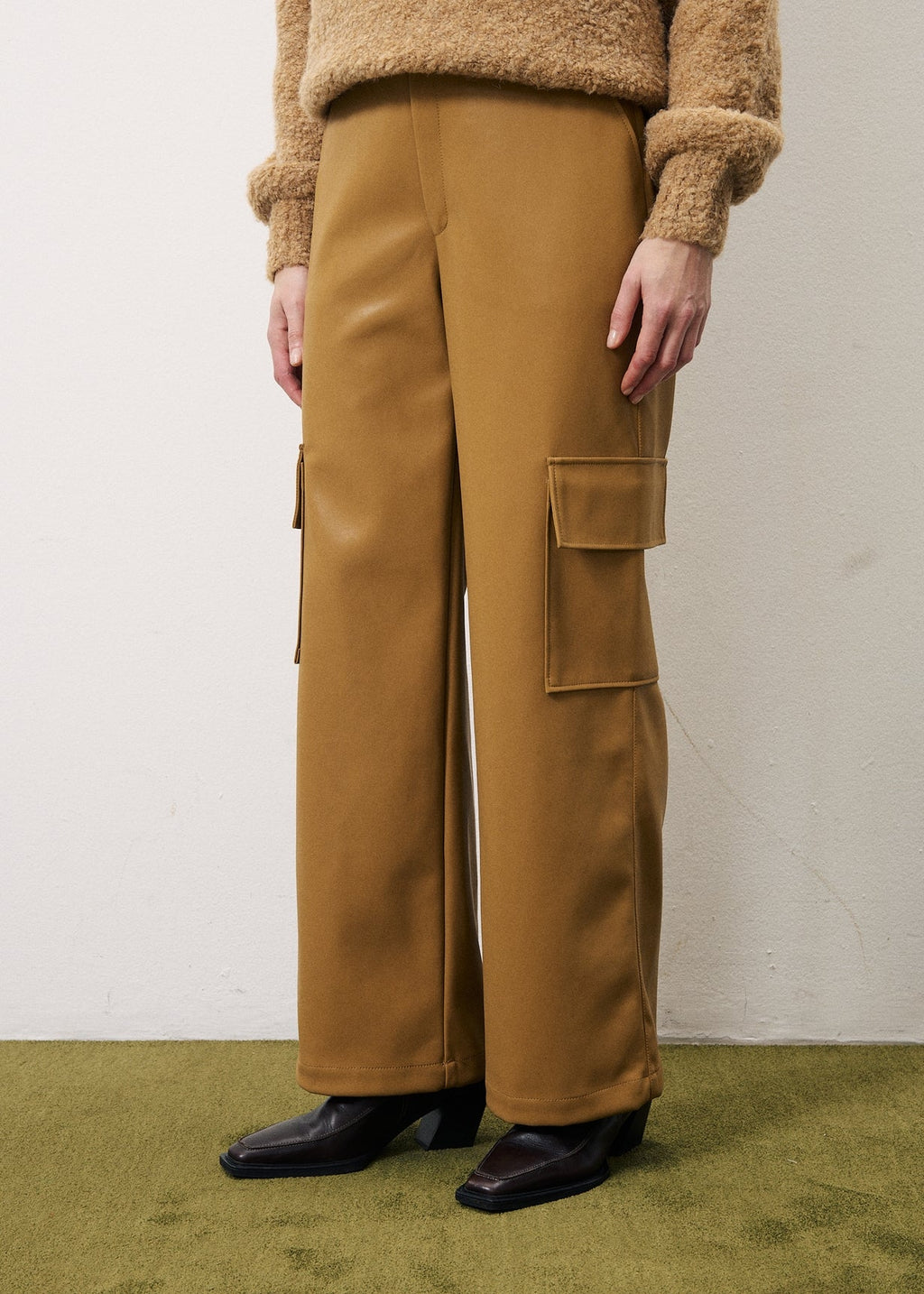 Cyra Trousers - Camel