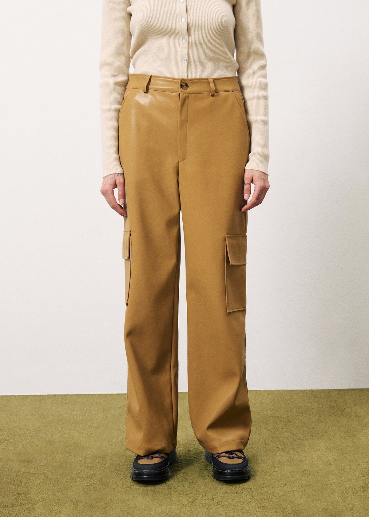 Cyra Trousers - Camel