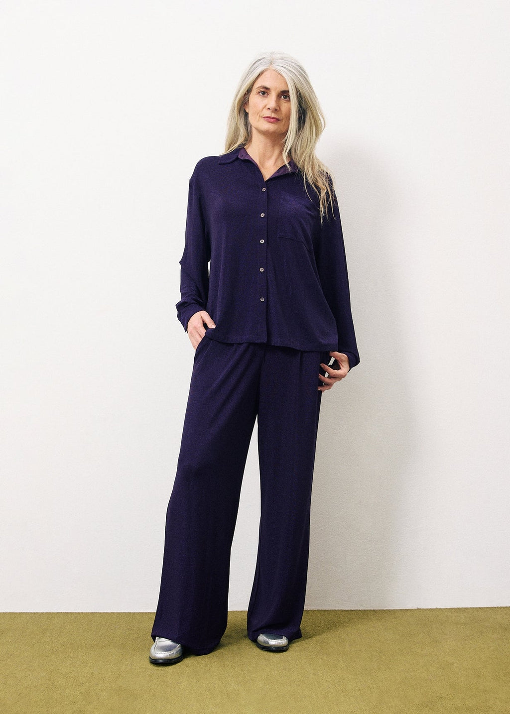 Pantaloni Philo - Viola