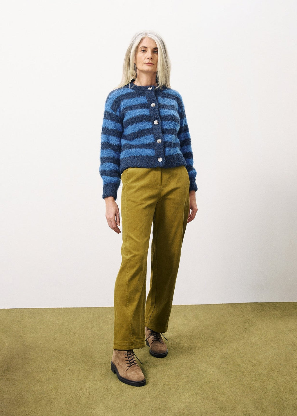 Megane Cardigan - Navy Blue