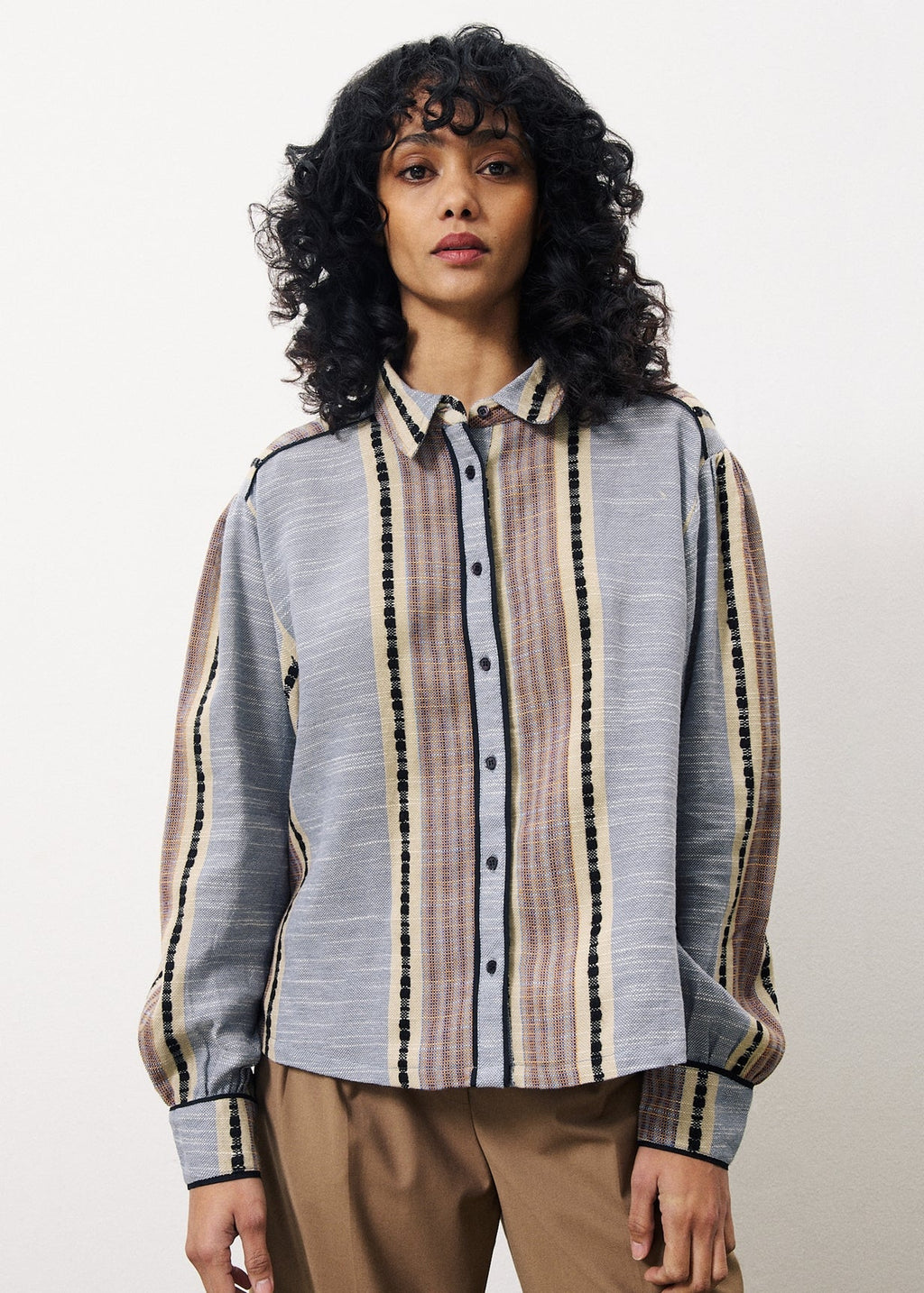 Mira Shirt - Denim Blue