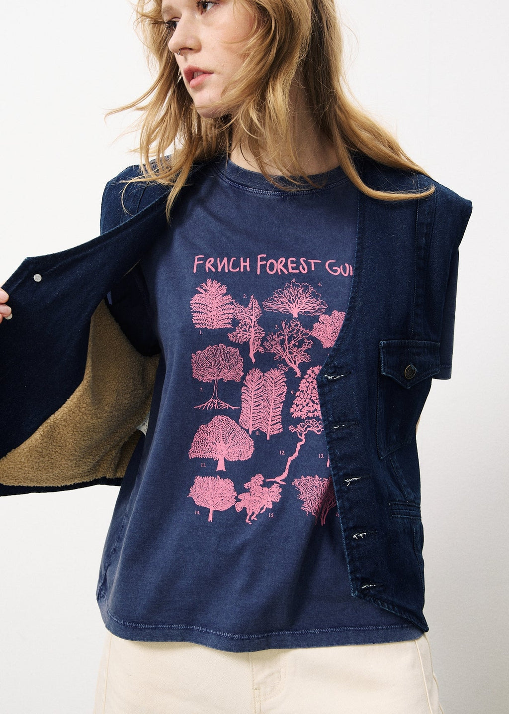 T-Shirt Morgane - Blu Navy