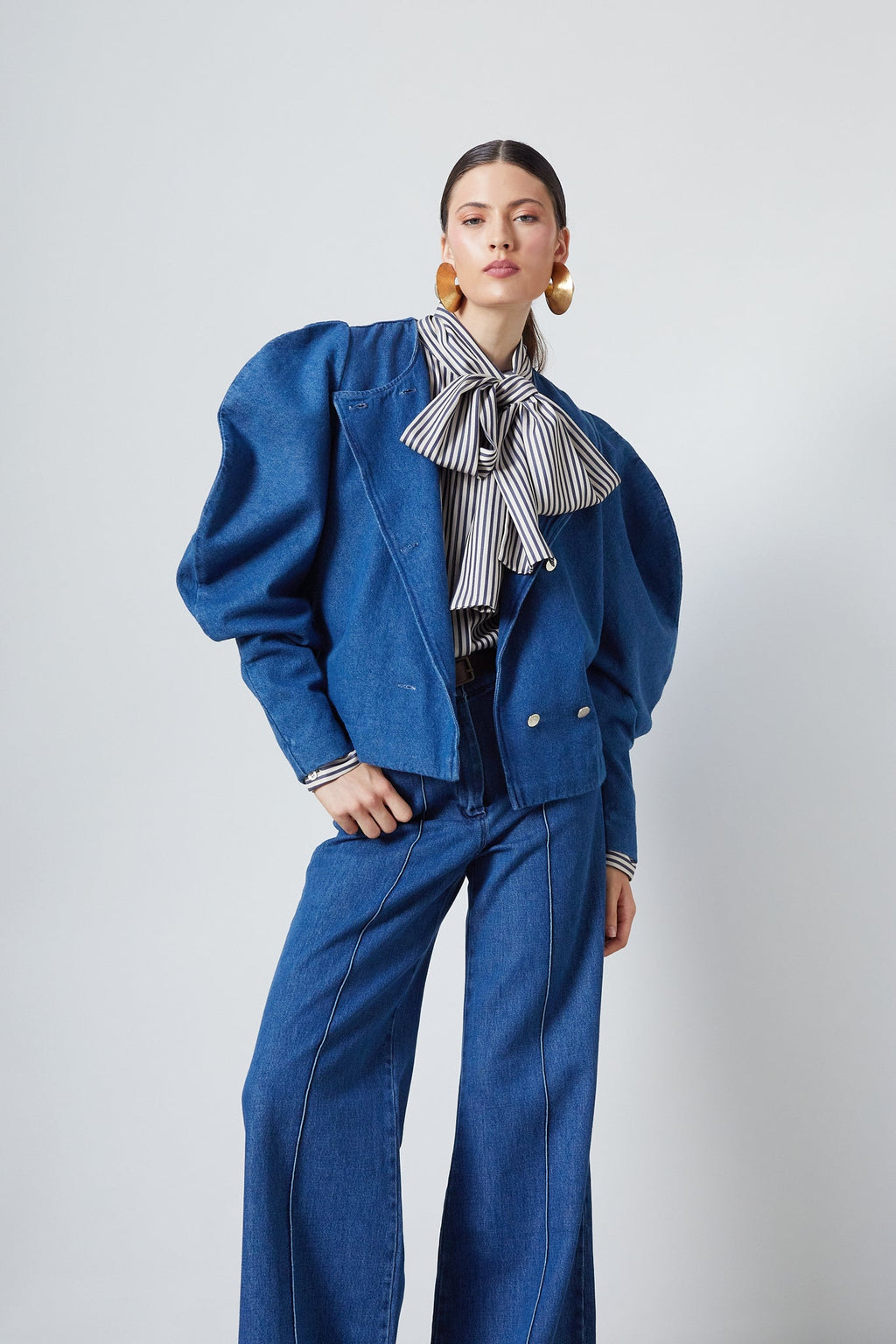 Camila Dark Denim Jacket