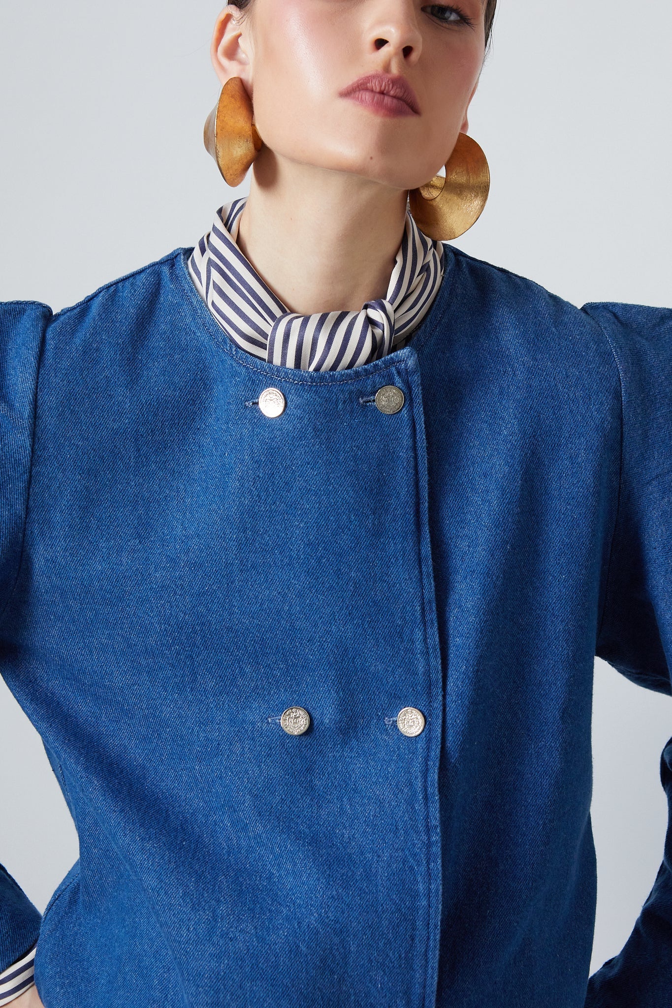 Camila Dark Denim Jacket