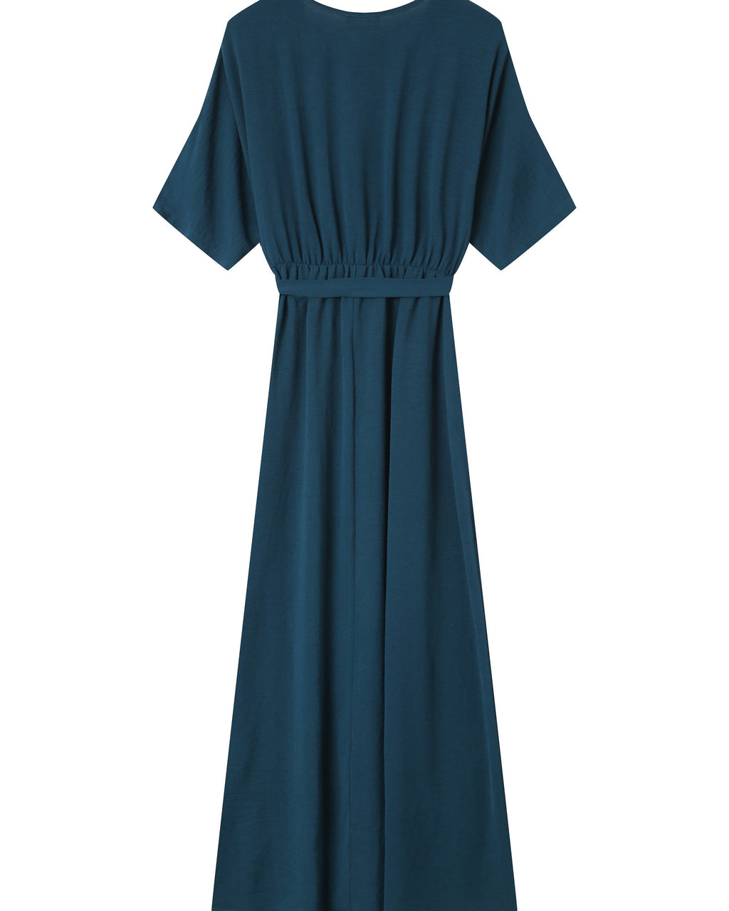 Robe Longue Portefeuille Emeraude Maud