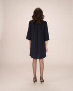 Robe Courte Babydoll Marine Susana