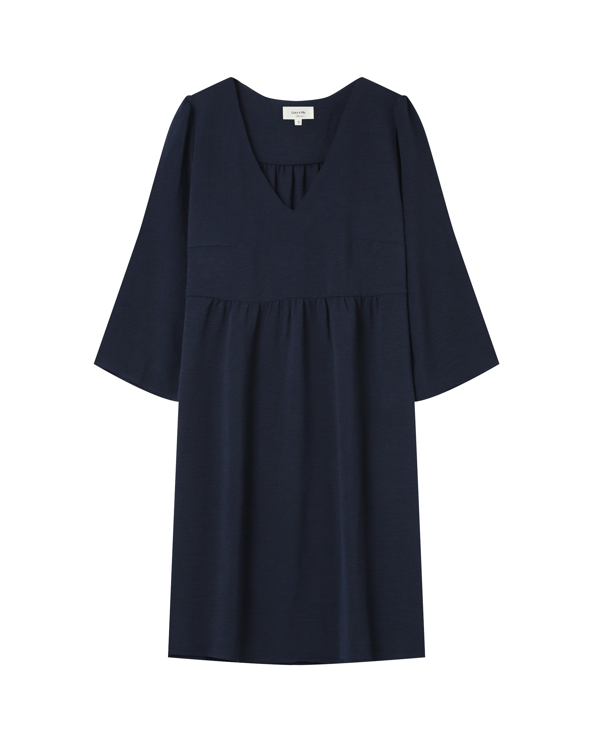 Robe Courte Babydoll Marine Susana
