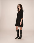 Robe Courte Babydoll Noir Susana