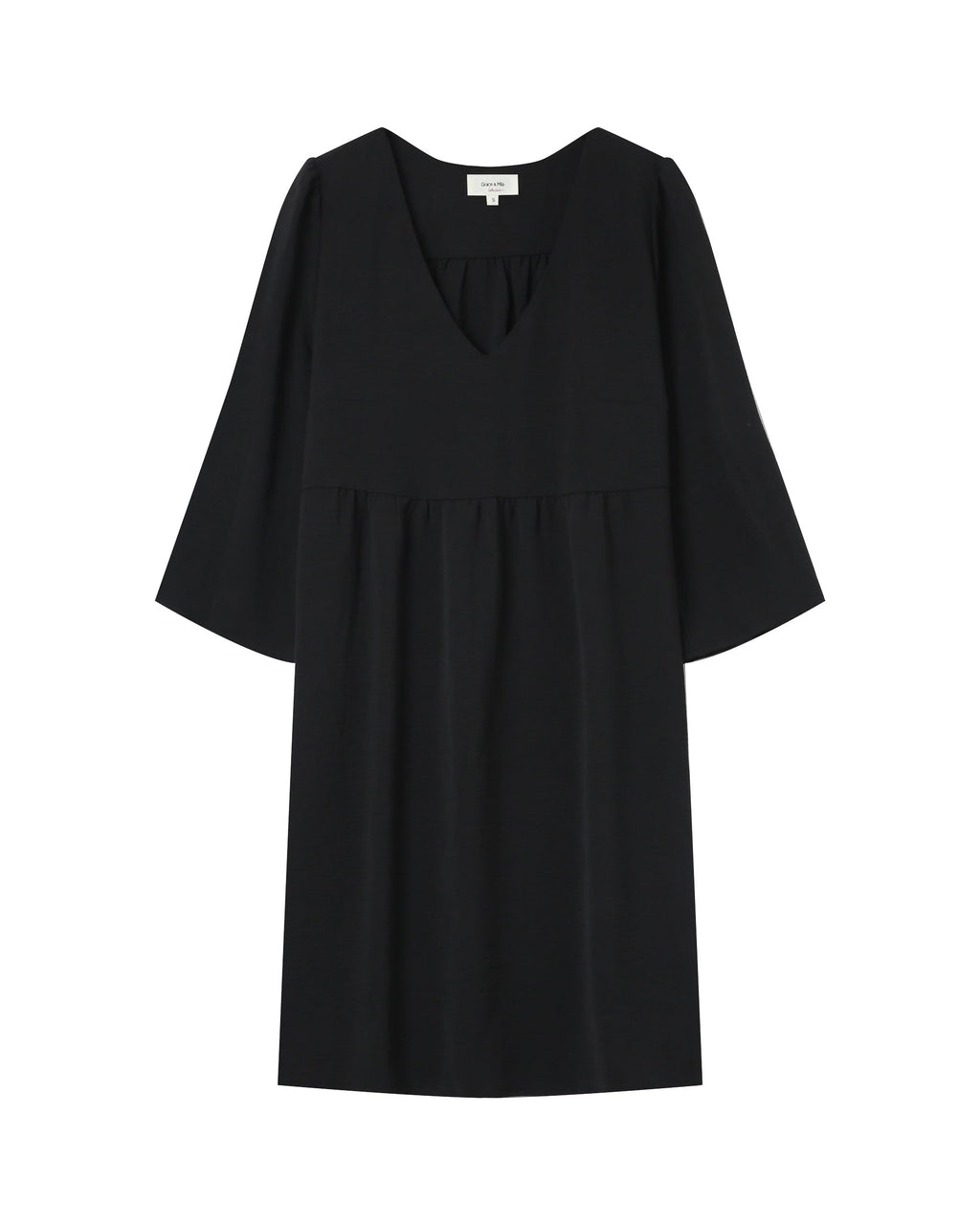 Robe Courte Babydoll Noir Susana