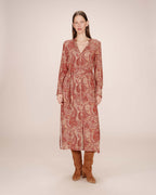Robe Longue Bohã¨Me Terracotta Source
