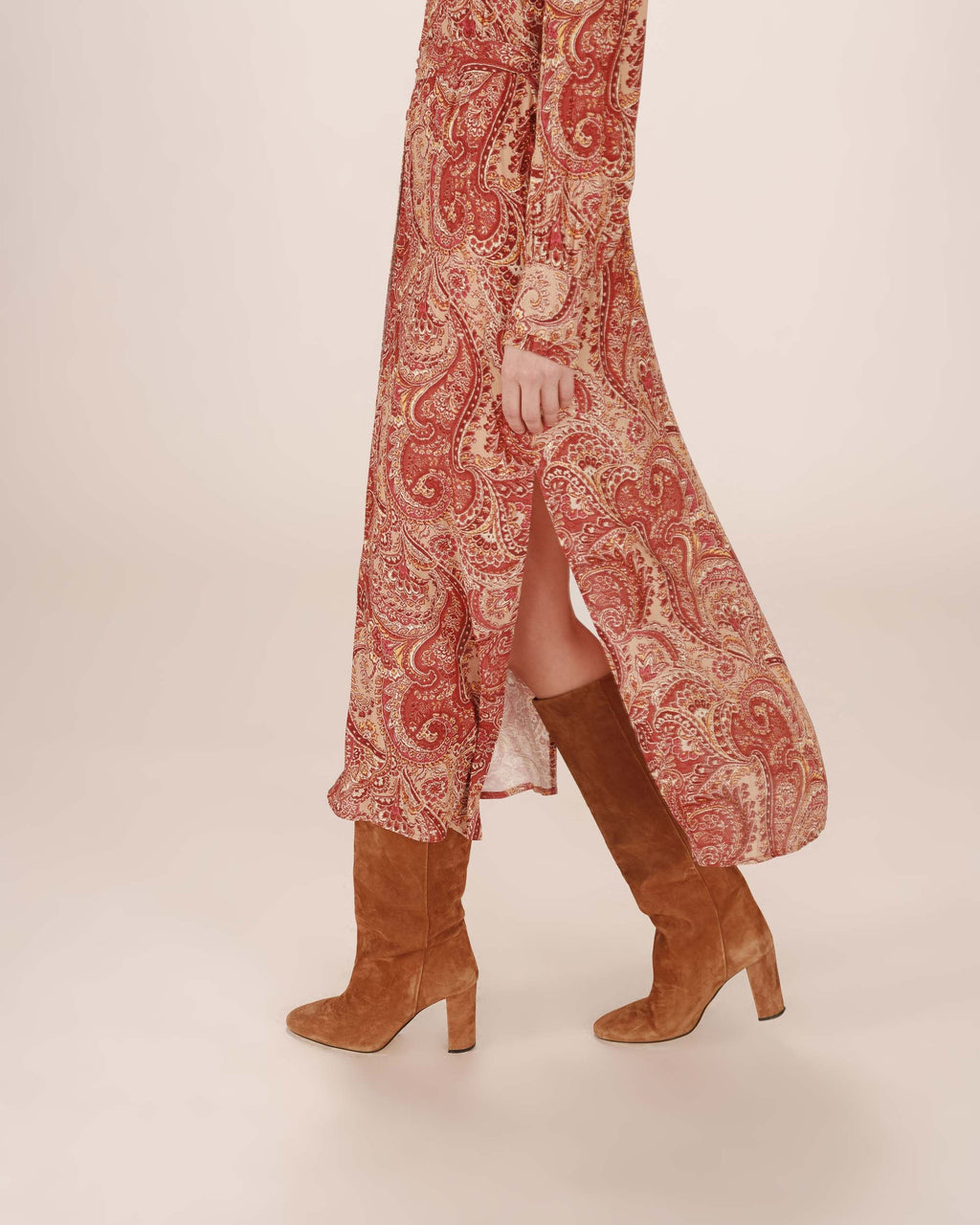 Robe Longue Bohã¨Me Terracotta Source