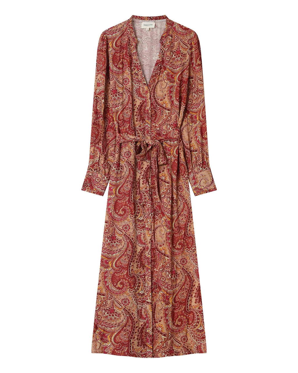 Robe Longue Bohã¨Me Terracotta Source