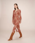 Robe Longue Bohã¨Me Terracotta Source
