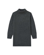 Robe Pull Courte Anthracite Sandrine