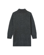 Robe Pull Courte Anthracite Sandrine