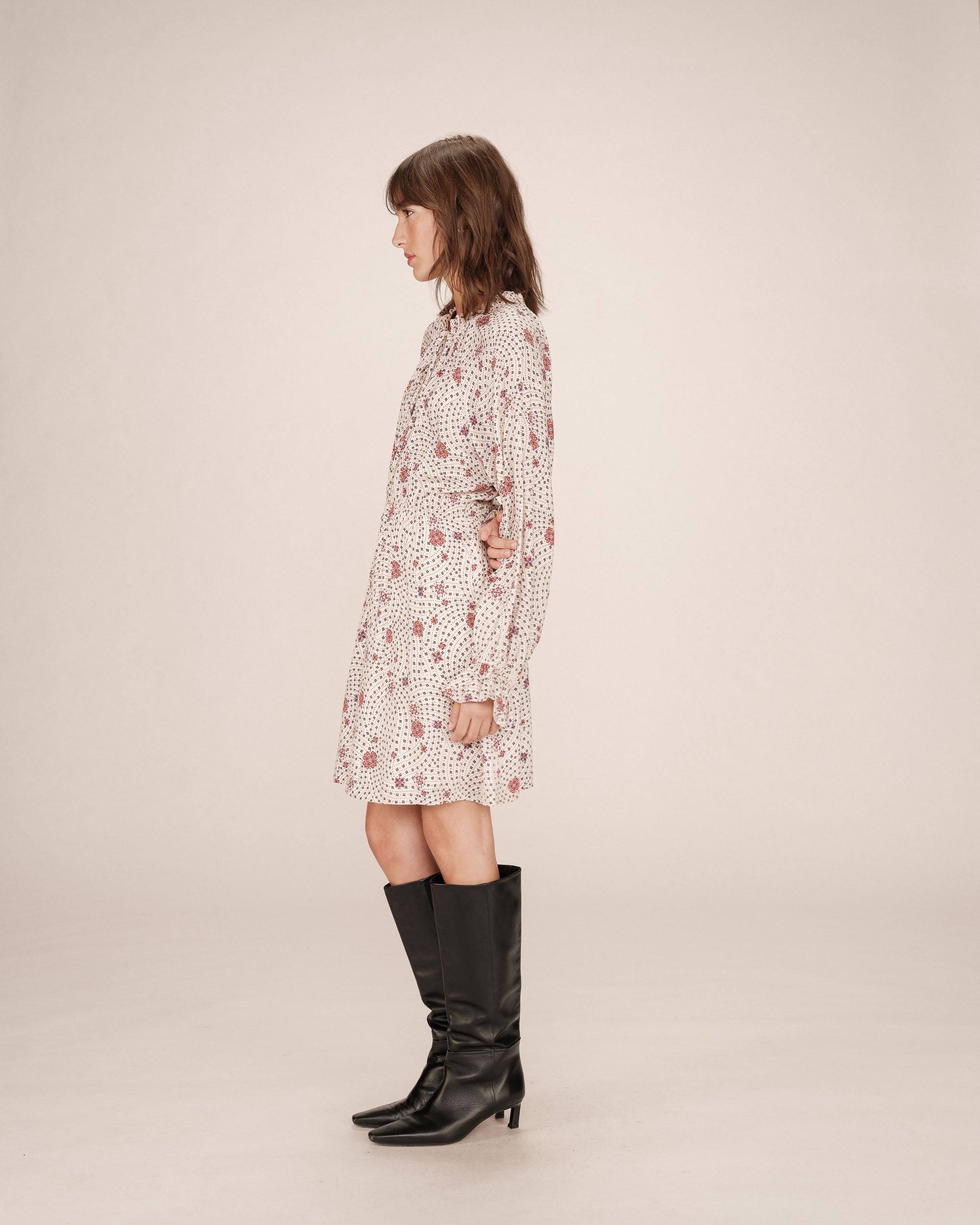 Robe Courte Ecru Sentimentale