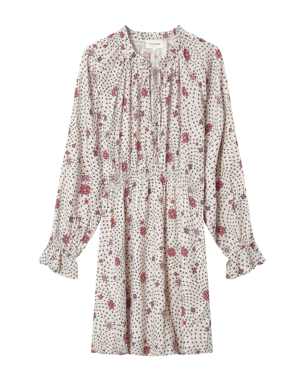 Robe Courte Ecru Sentimentale
