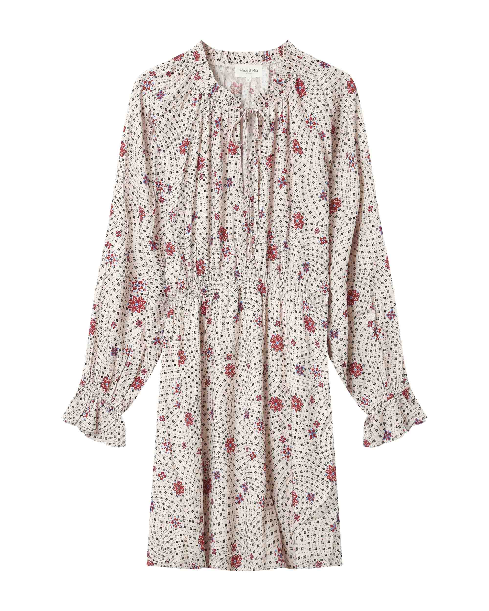 Robe Courte Ecru Sentimentale