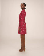 Robe Courte Terracotta Sentimentale