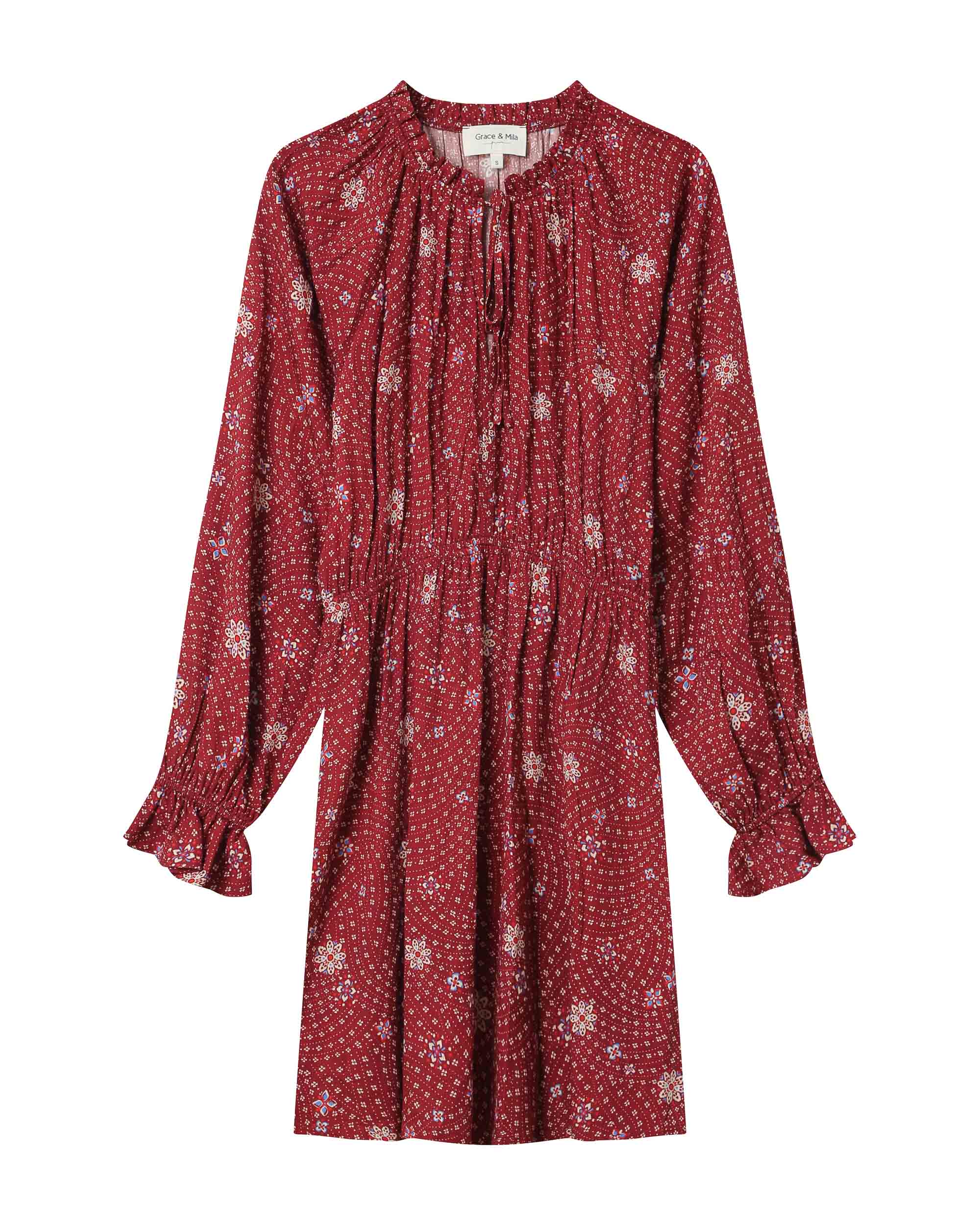 Robe Courte Terracotta Sentimentale