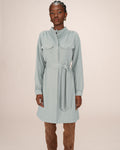 Robe Chemise Courte Sauge Serbia