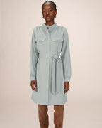 Robe Chemise Courte Sauge Serbia