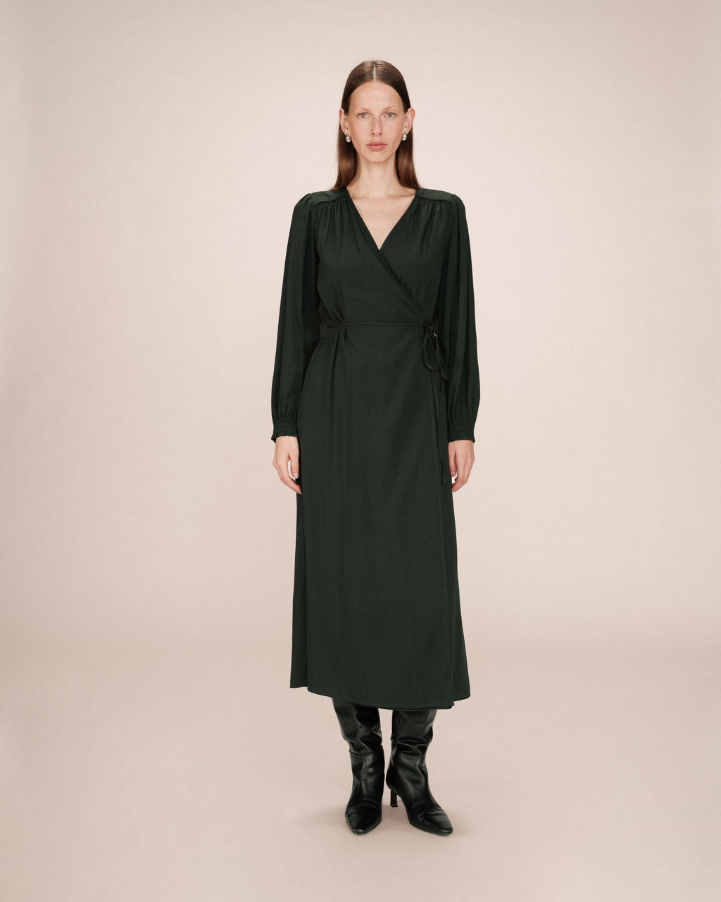 Forest Green Long Dress Seychelles