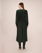 Forest Green Long Dress Seychelles