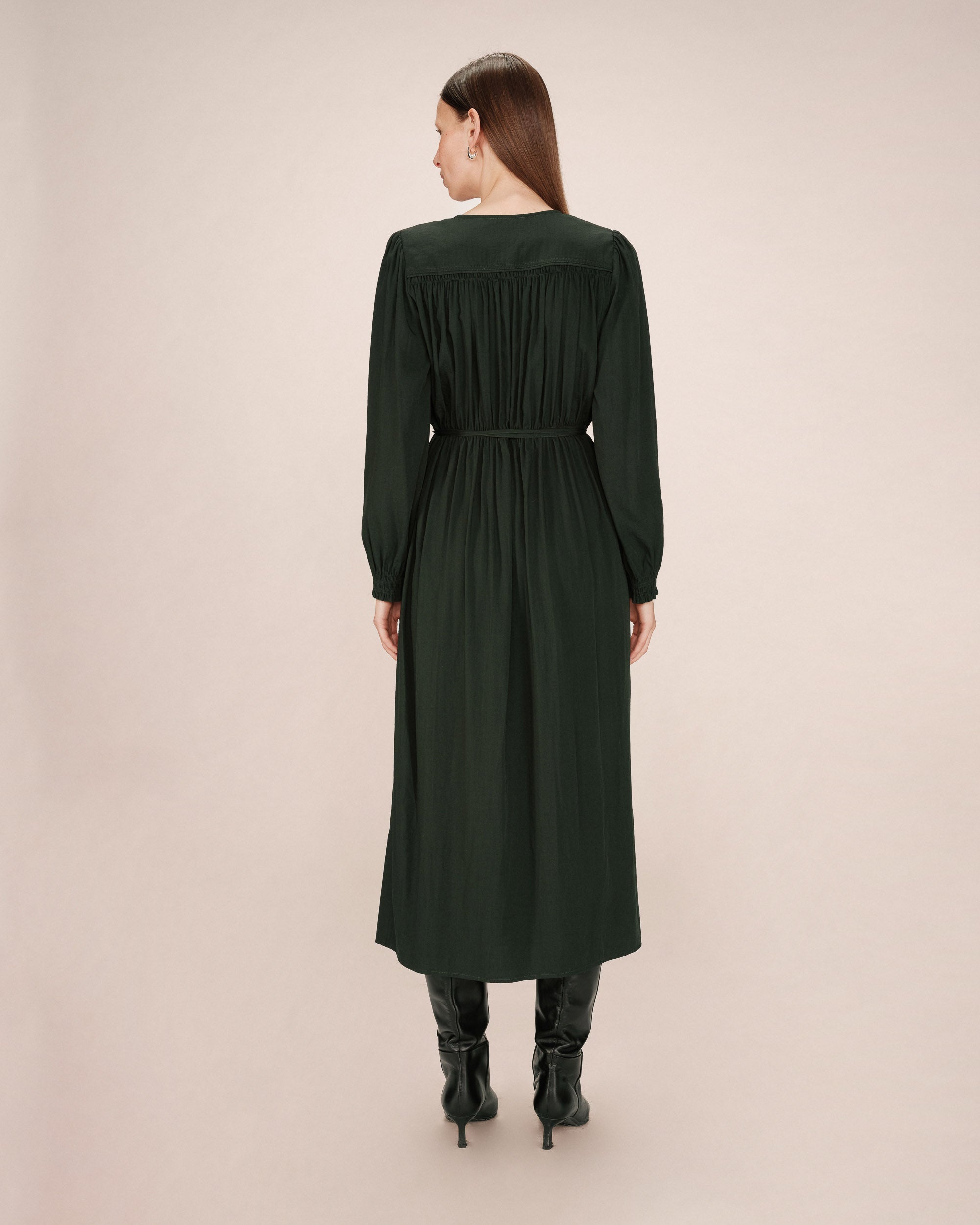 Forest Green Long Dress Seychelles