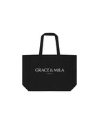 Tote Bag Noir Sesame