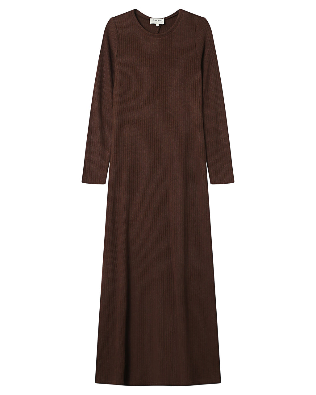 Chocolate Long Dress Sorina