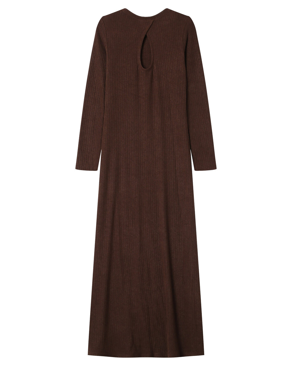 Chocolate Long Dress Sorina