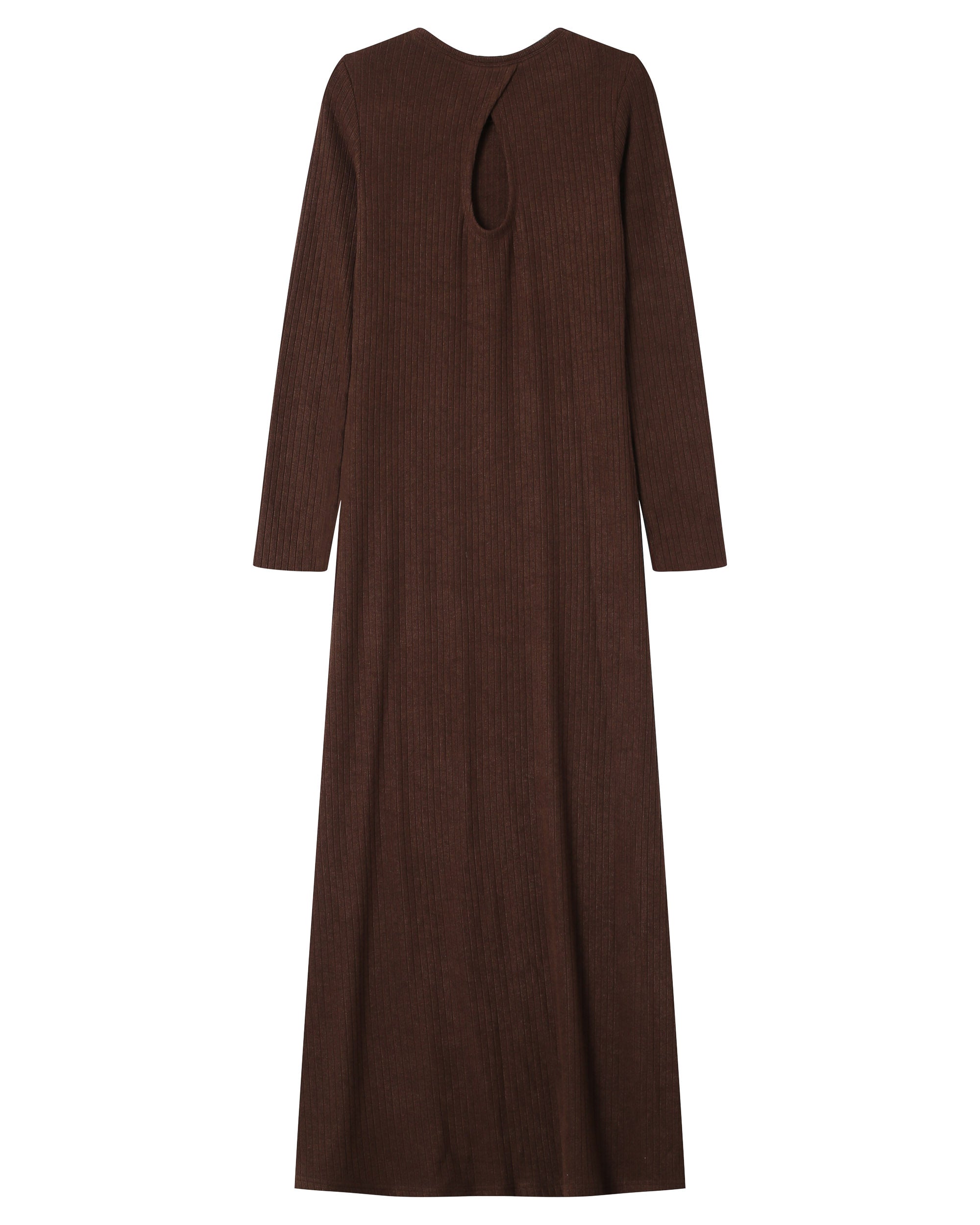 Chocolate Long Dress Sorina
