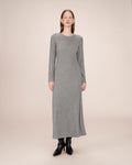 Grey Long Dress Sorina