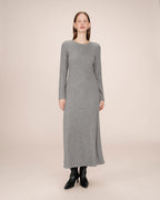 Grey Long Dress Sorina