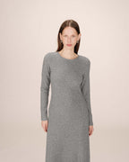 Grey Long Dress Sorina