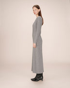 Grey Long Dress Sorina
