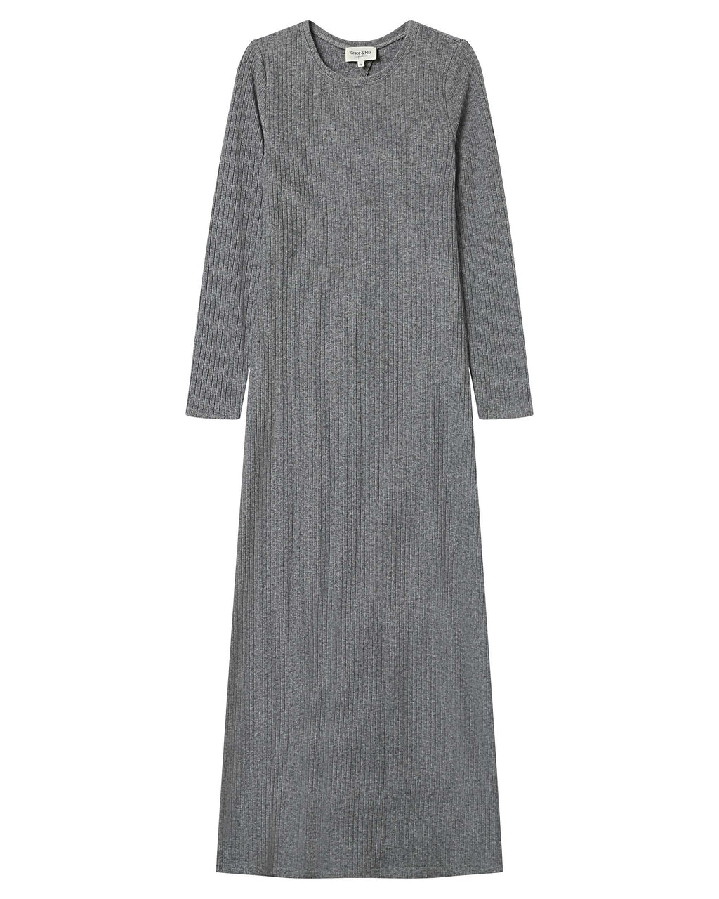 Grey Long Dress Sorina