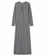 Grey Long Dress Sorina
