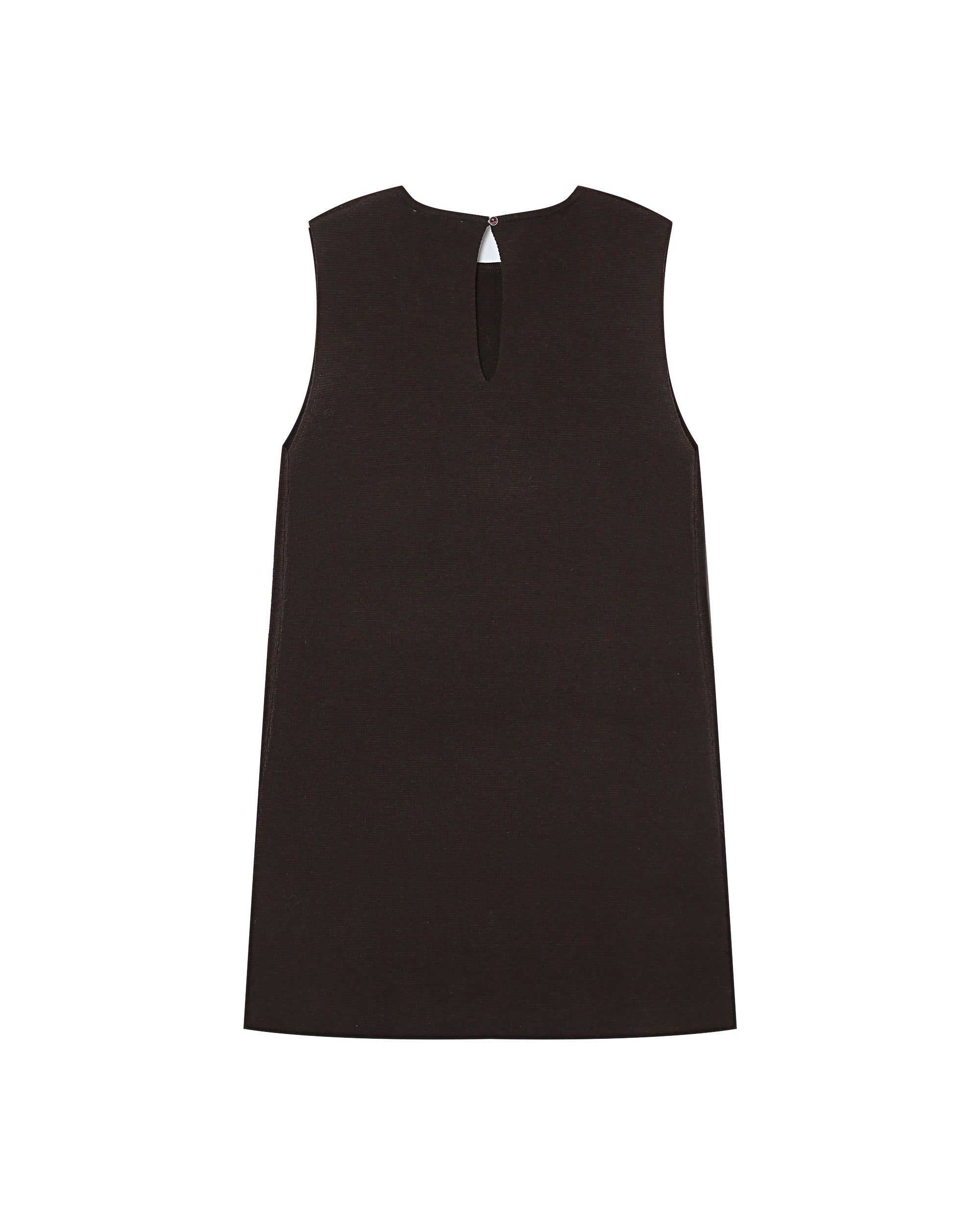 Robe Courte Tailoring Chocolat Sarah
