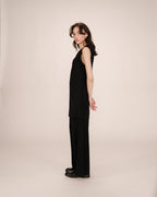 Robe Courte Tailoring Noir Sarah