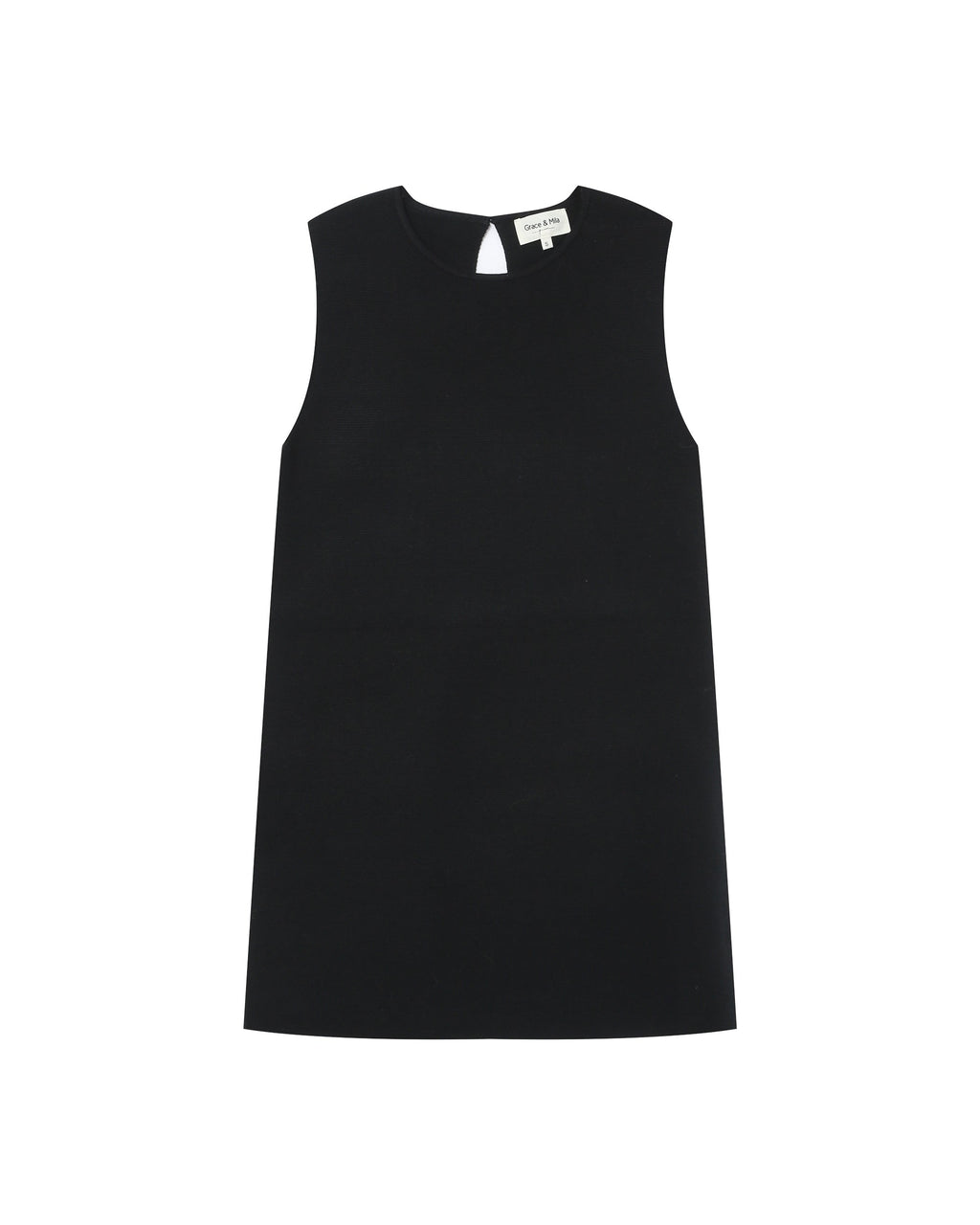 Robe Courte Tailoring Noir Sarah