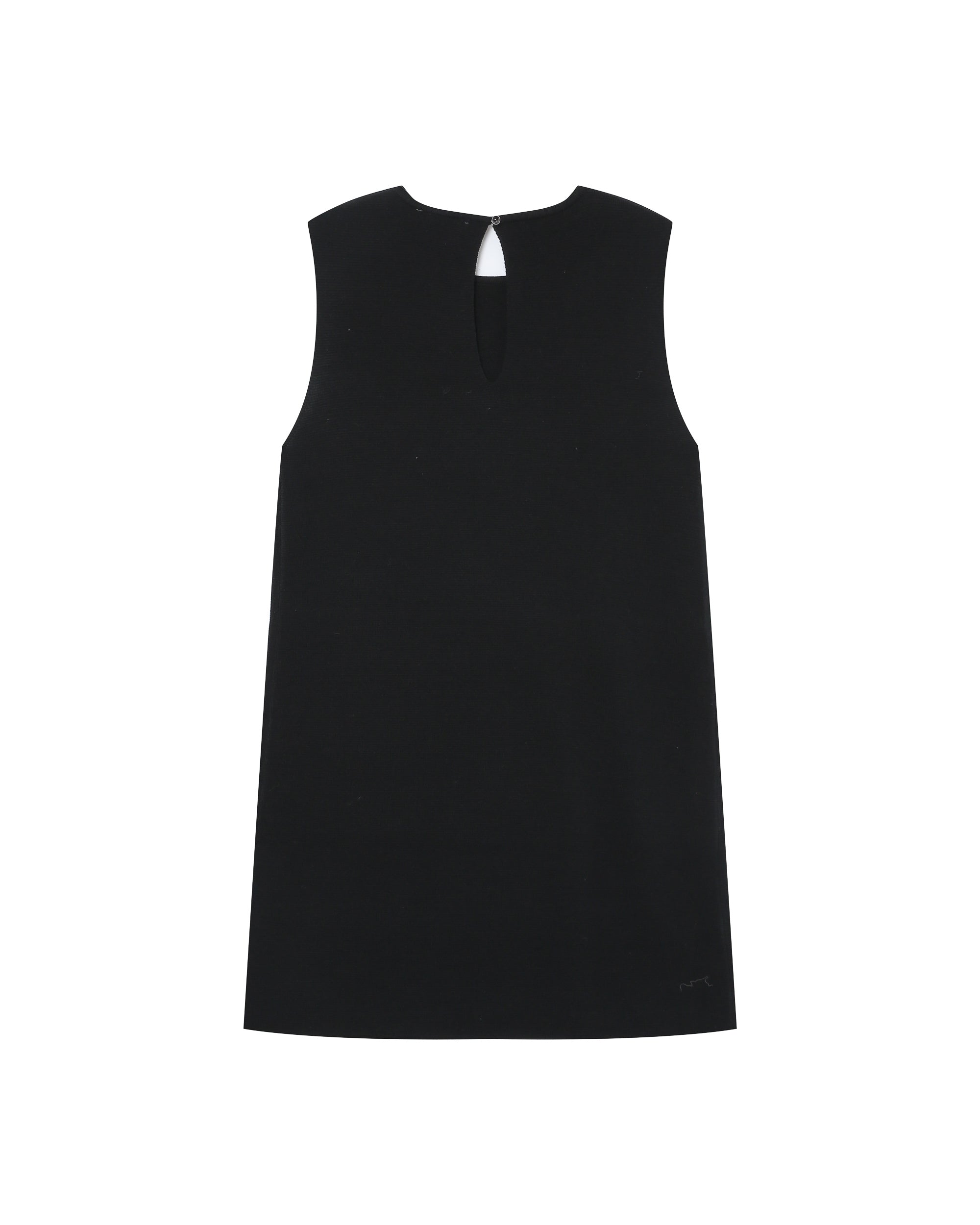Robe Courte Tailoring Noir Sarah